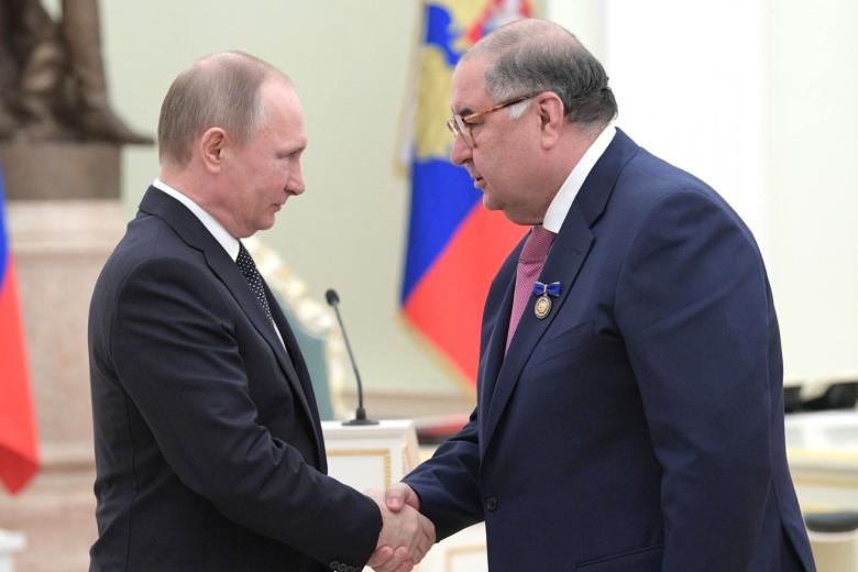 Владимир Путин, Алишер Усманов