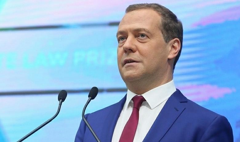 Премьер-министр России Дмитрий Медведев