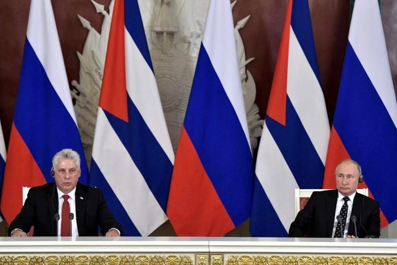 Мигель Диас-Канель, Владимир Путин