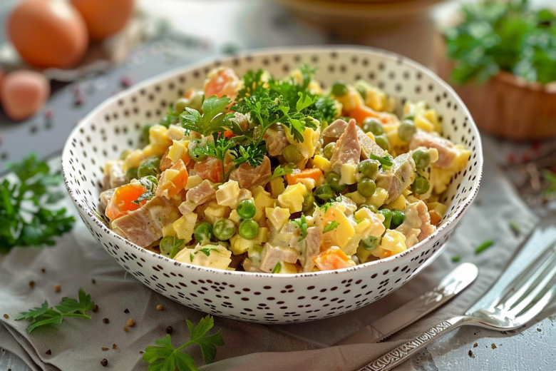 Салат из куриной печени с морковью на Новый год: пошаговый рецепт