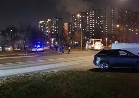 Опубликованы кадры с места ДТП со скорой помощью в Москве