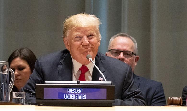 Президент США Дональд Трамп