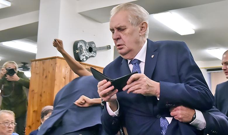 Президент Чехии Милош Земан