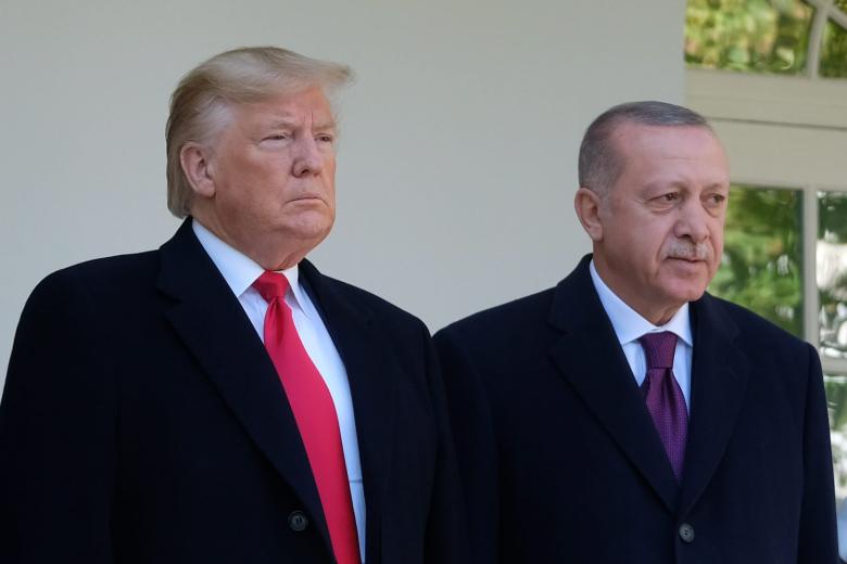 Дональд Трамп и Тайип Эрдоган