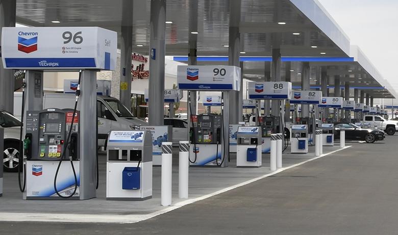 АЗС компании Chevron