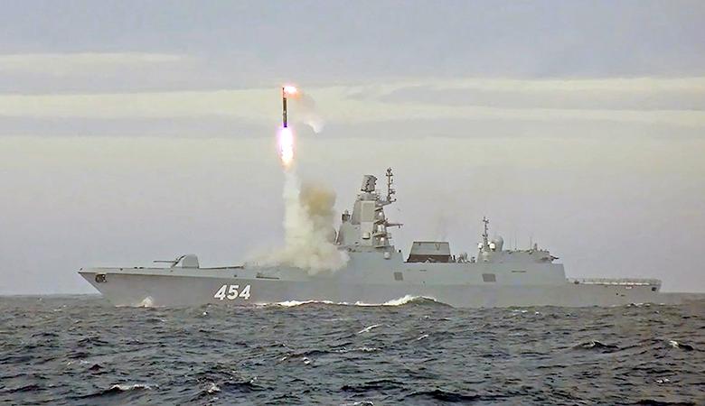 Фрегат проекта 22350 «Адмирал Флота Советского Союза Горшков» выполнил стрельбу гиперзвуковой крылатой ракетой «Циркон»