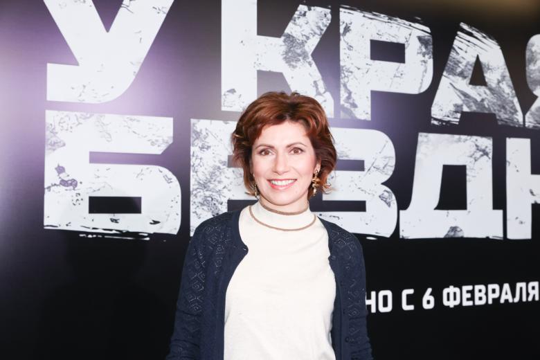 Светлана Зейналова на премьере сериала «У края бездны»
