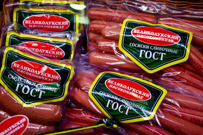 Сосиски от Великолукского мясокомбината