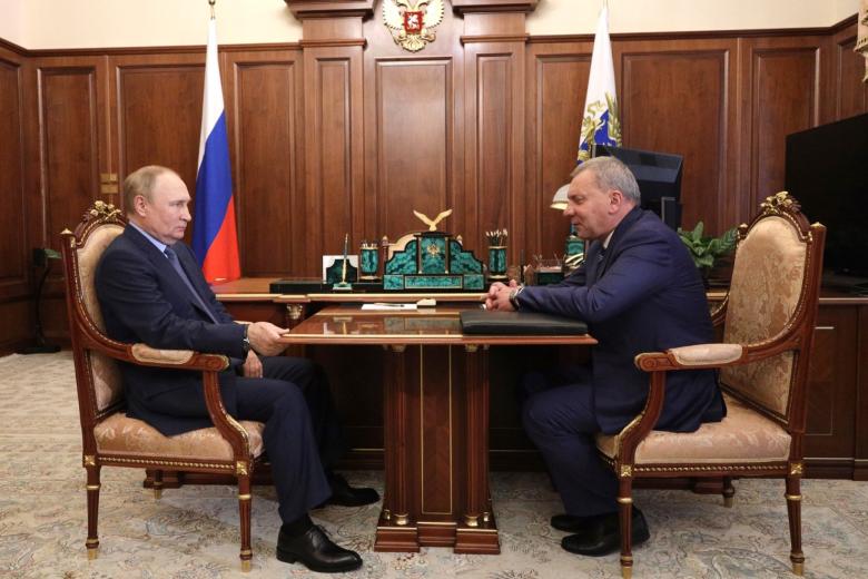 Встреча с генеральным директором госкорпорации «Роскосмос» Юрием Борисовым