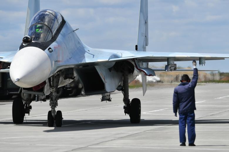 Истребитель Су-30СМ России