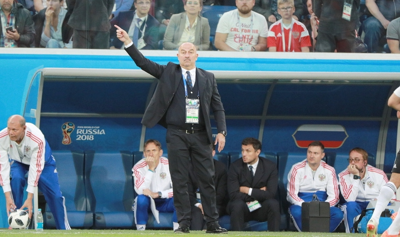 Тренер российской сборной Станислав Черчесов