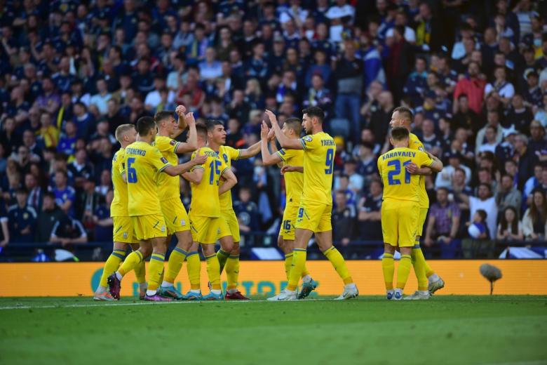 Шотландия — Украина, чемпионат мира по футболу FIFA 2022