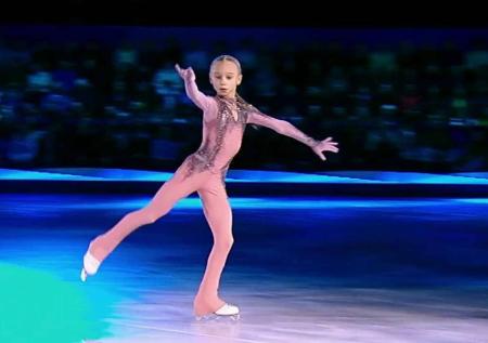11-летняя ученица Тутберидзе выполнила четверной тулуп