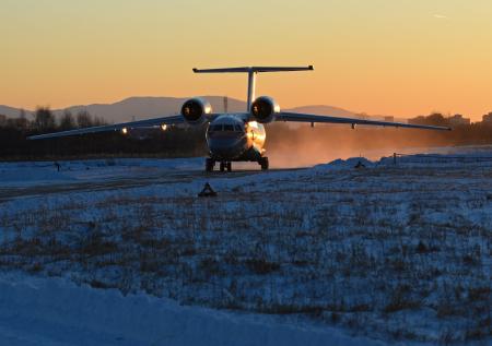 Патрульный Ан-74 направился в район затопления траулера в Баренцевом море
