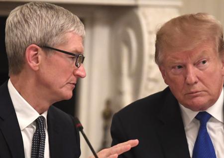 Глава Apple убедил Трампа пересмотреть вопрос о пошлинах