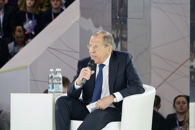 Глава МИД РФ Сергей Лавров
