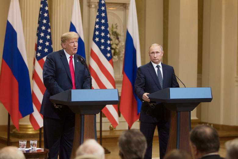 Дональд Трамп и Владимир Путин