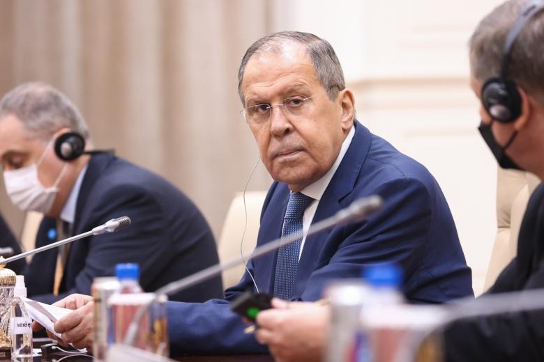 Сергей Лавров во время посещения Камбоджи