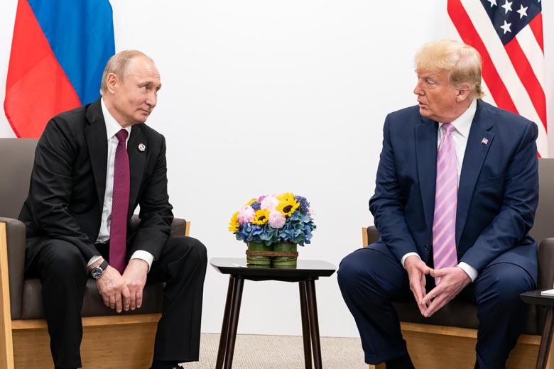 Владимир Путин и Дональд Трамп