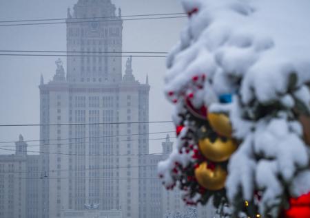 Тепло и облачно будет в Москве 14 января