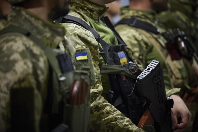 Солдаты Вооруженных сил Украины