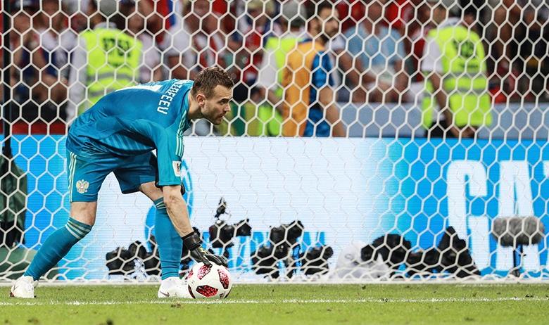 Вратарь ЦСКА Игорь Акинфеев