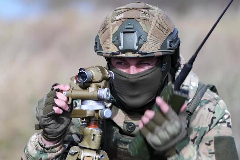 Военнослужащий ВС РФ в зоне СВО
