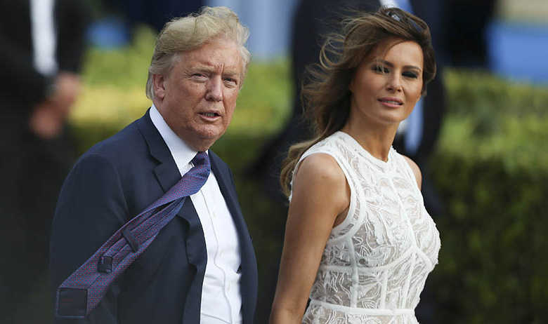 Дональд и Мелания Трамп