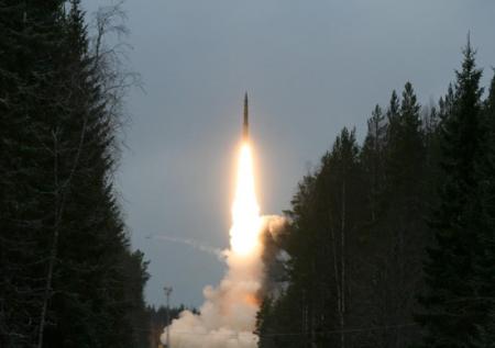 Минобороны сообщило об успешном учебно-боевом пуске «Тополь-М» с Плесецка