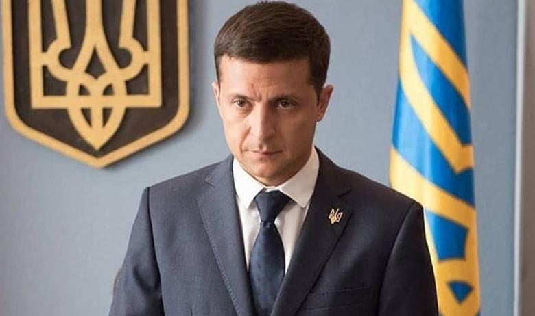 Кандидат в президенты Украины Владимир Зеленский