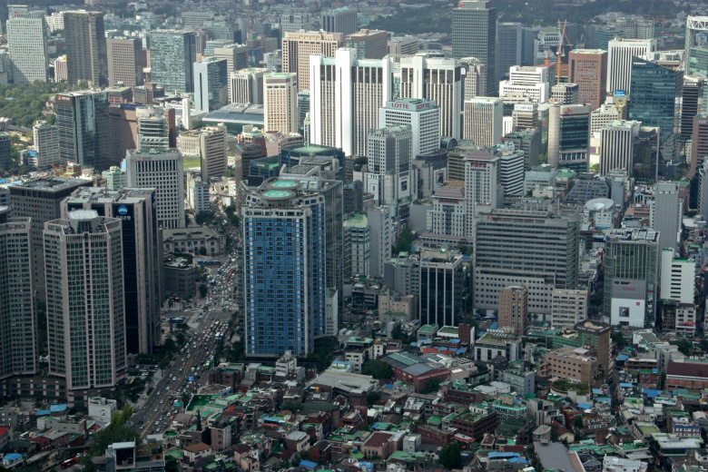 Вид на Сеул