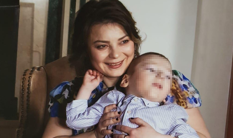 Екатерина Коннова с сыном