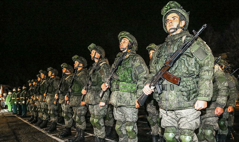 Российские военнослужащие