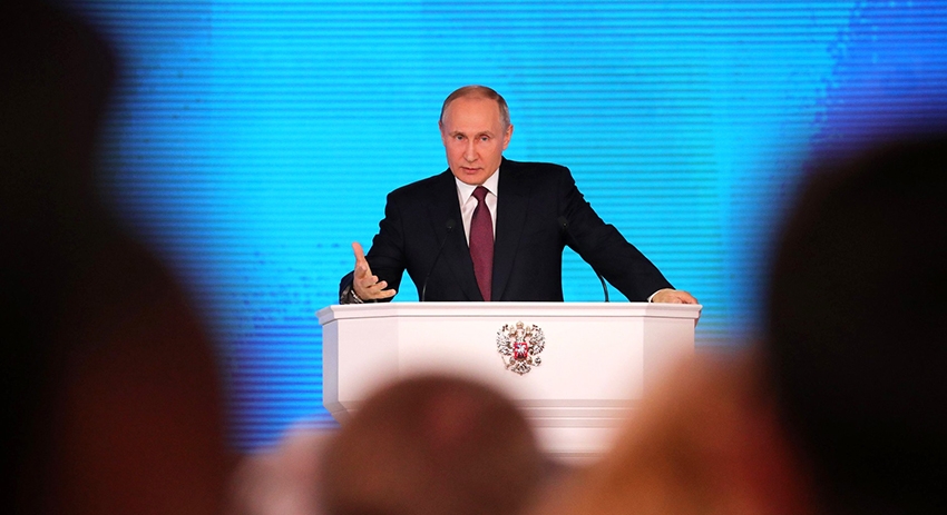 Президент РФ Владимир Путин