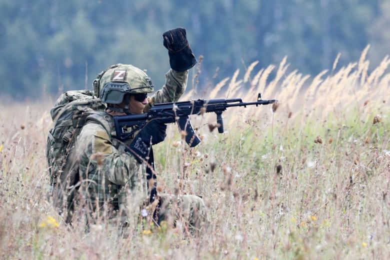 Военнослужащий ВС РФ в зоне СВО
