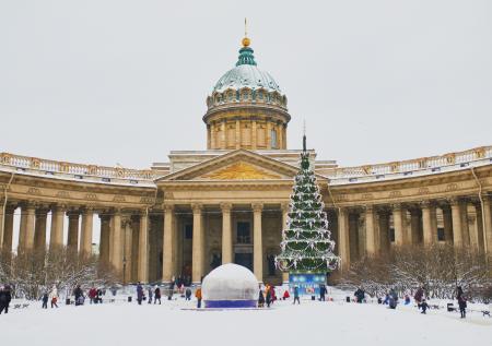 В Санкт-Петербурге объявлен «желтый» уровень погодной опасности