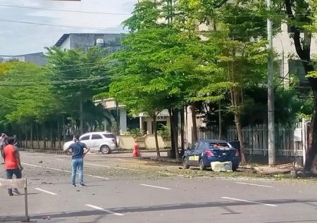 Смертник устроил взрыв возле церкви в Индонезии