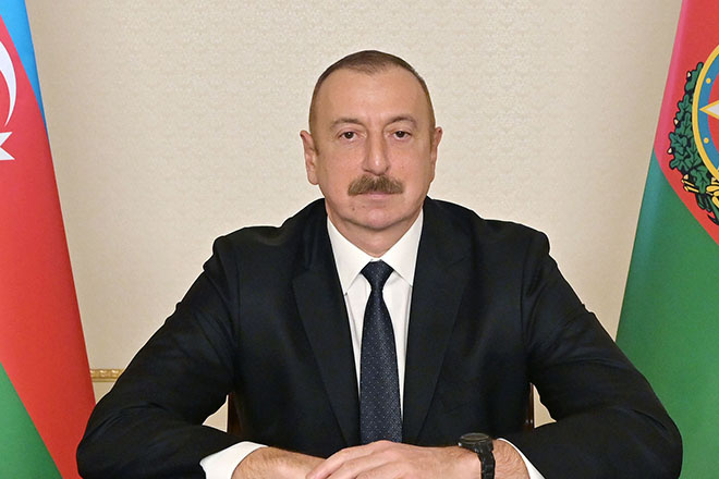 Президент Азербайджана Ильхам Алиев