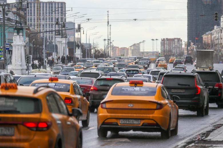 Дорожное движение в Москве