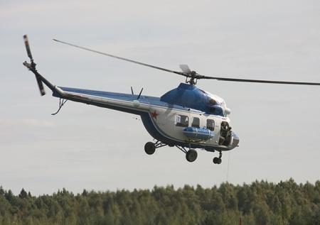 Обгоревший вертолёт Ми-2 нашли на Камчатке