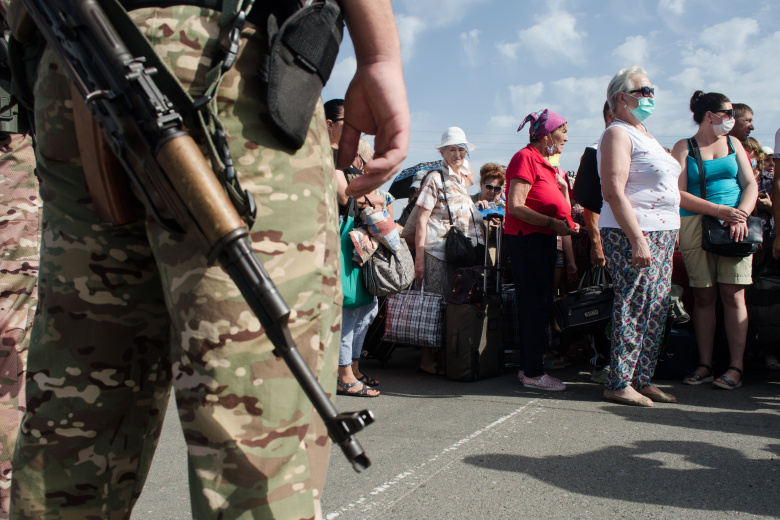 Пропускной пункт "Оленевка"
