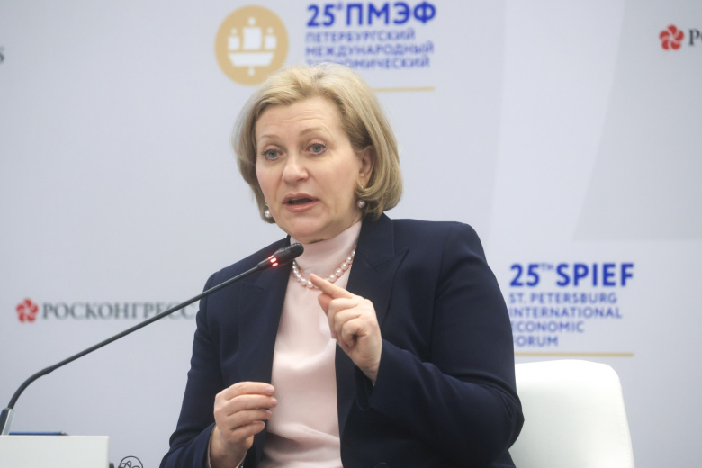 Руководитель Федеральной службы по надзору в сфере защиты прав потребителей и благополучия человека, главный государственный санитарный врач РФ Анна Попова