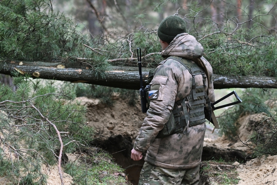 Боец Вооруженных сил РФ в южном секторе специальной военной операции