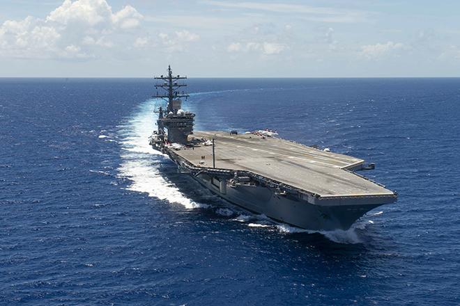 Авианосец USS Eisenhower