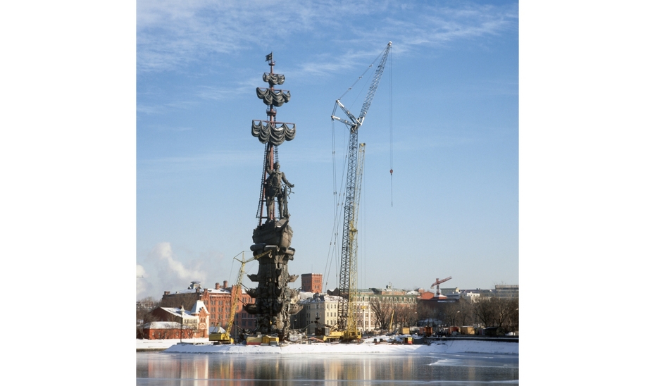 Памятник Петру Первому в Москве, 1997 год