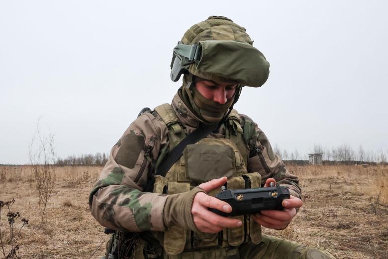 Военнослужащий ВС РФ в зоне СВО