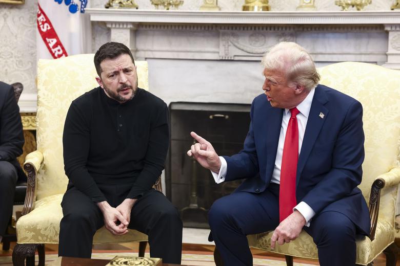 Владимир Зеленский и Дональд Трамп