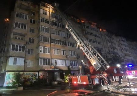 Глава Краснодарского края назвал горевшую многоэтажку «самостроем»