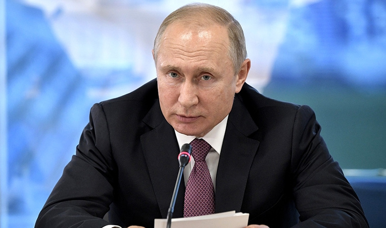 Глава России Владимир Путин