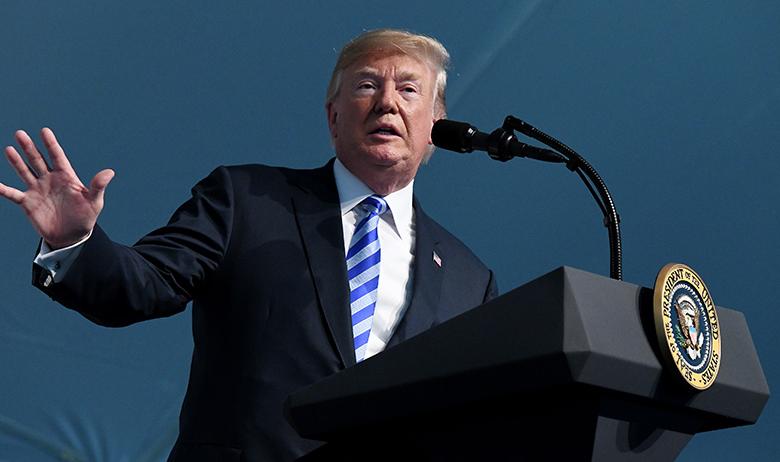 Президент США Дональд Трамп